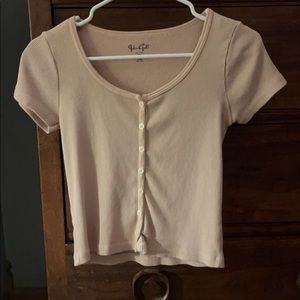 Brandy Melville button up top